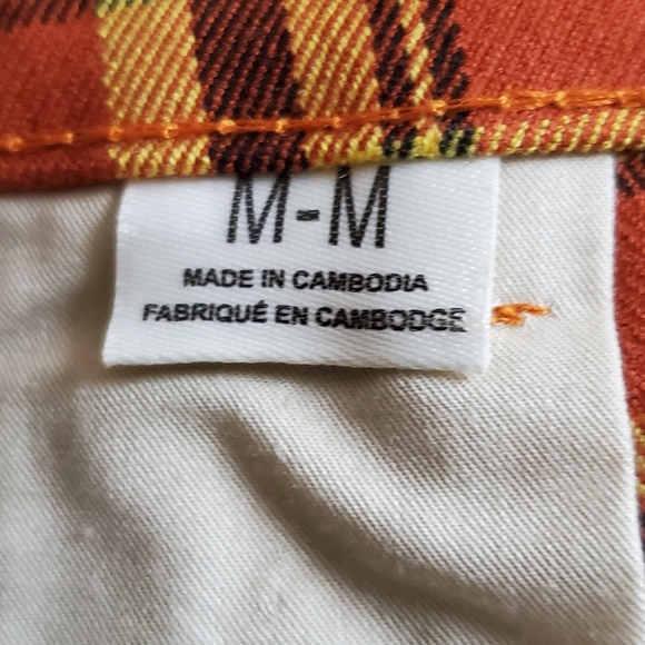 BDG Urban Outfitter lowrise Mini plaid skirt Medium size - Picture 10 of 11